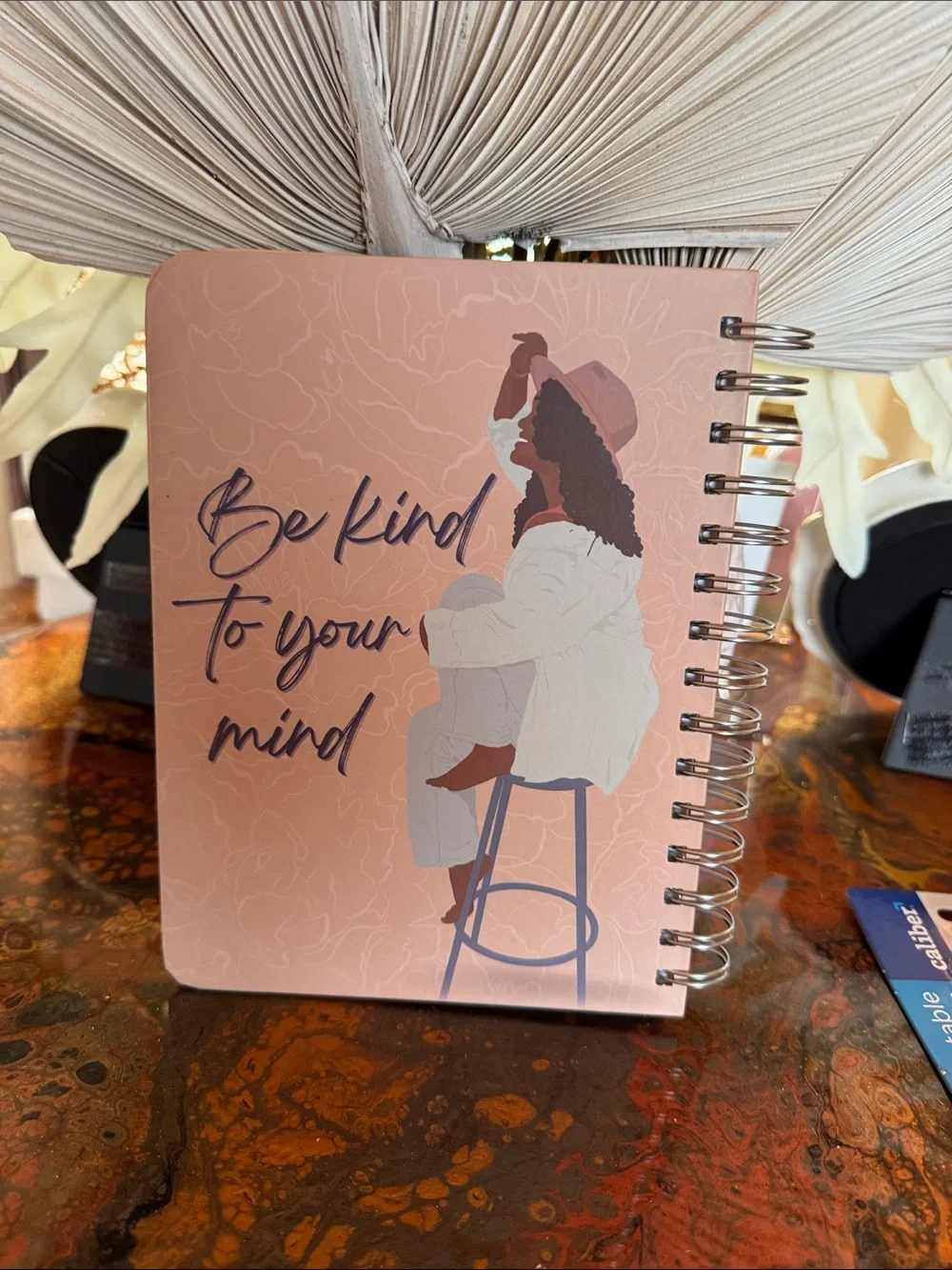 Caliber Be Kind to Yourself Journal & Pastel Gel Pen Set